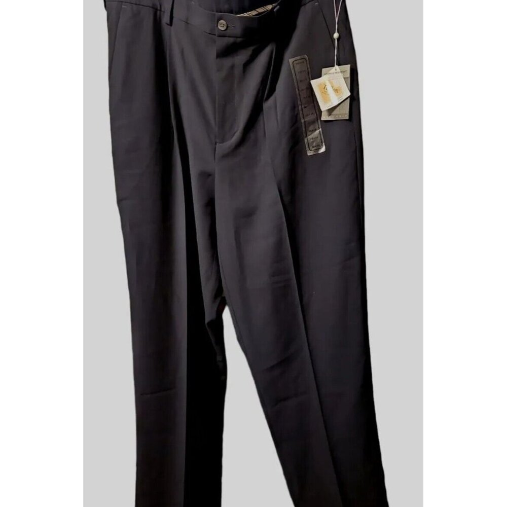 Nike Golf Pants Mens 38 X 34 Black Teflon Protected Slacks New Vtg 2003